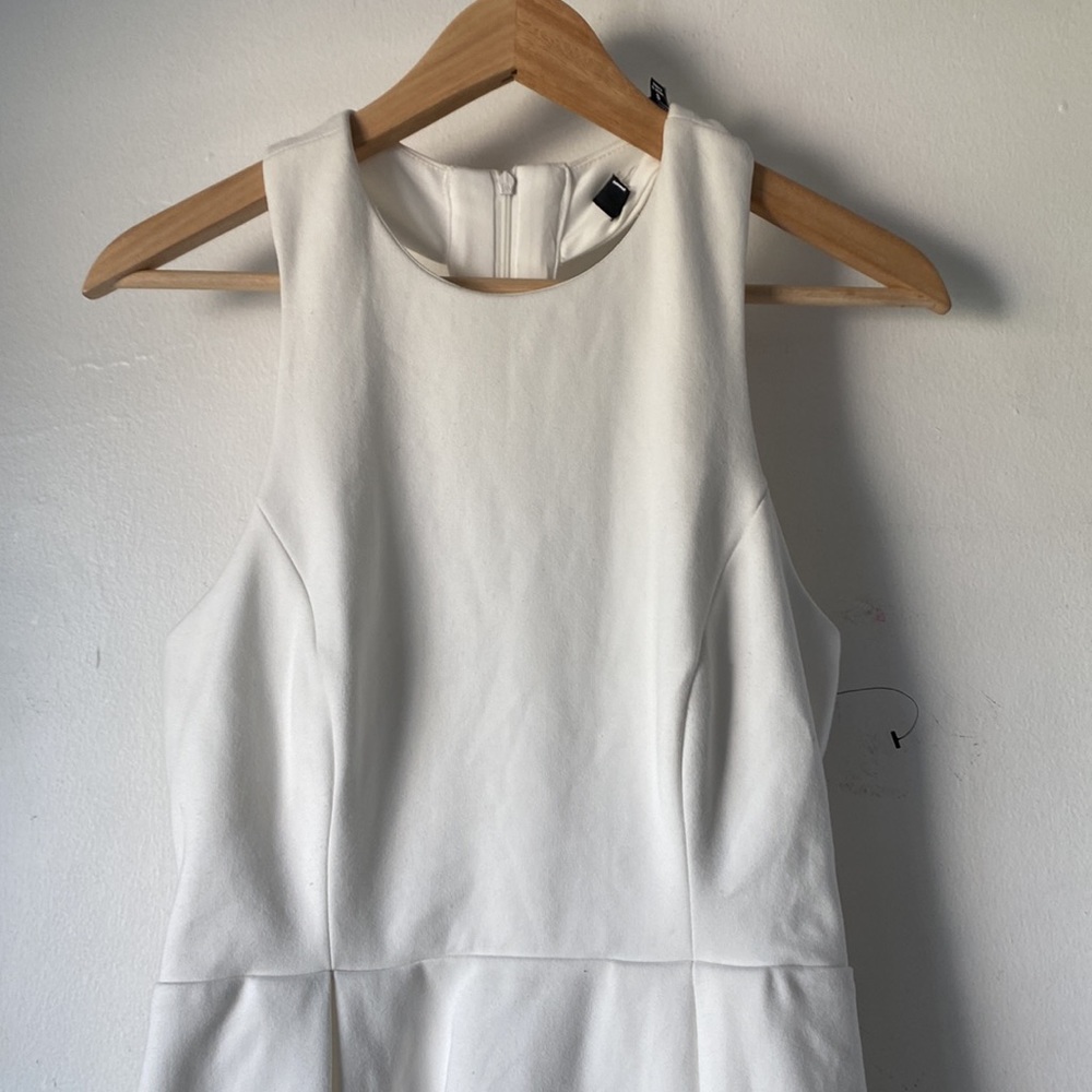Lulu’s S Cutout and About White Skater Dress - Picture 6 of 14